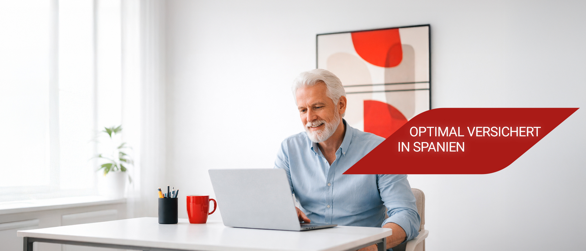 Man in front of the computer