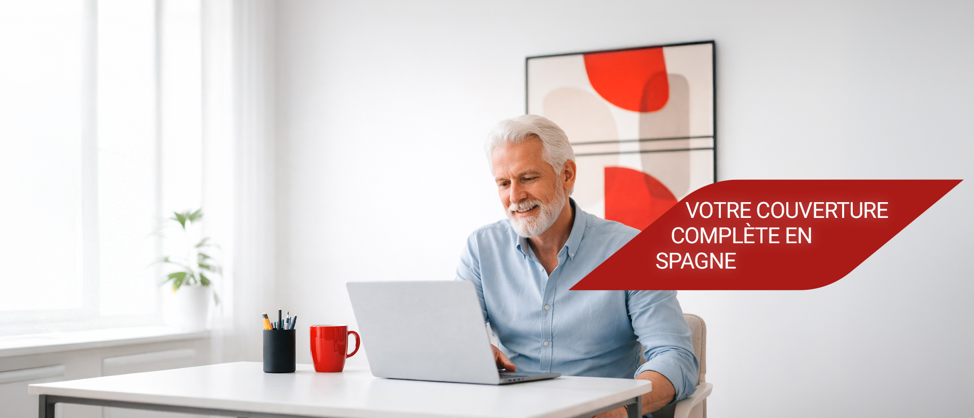 Man in front of the computer