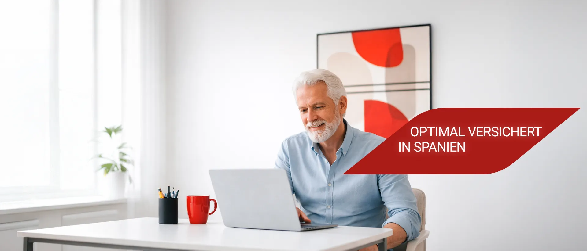 Man in front of the computer