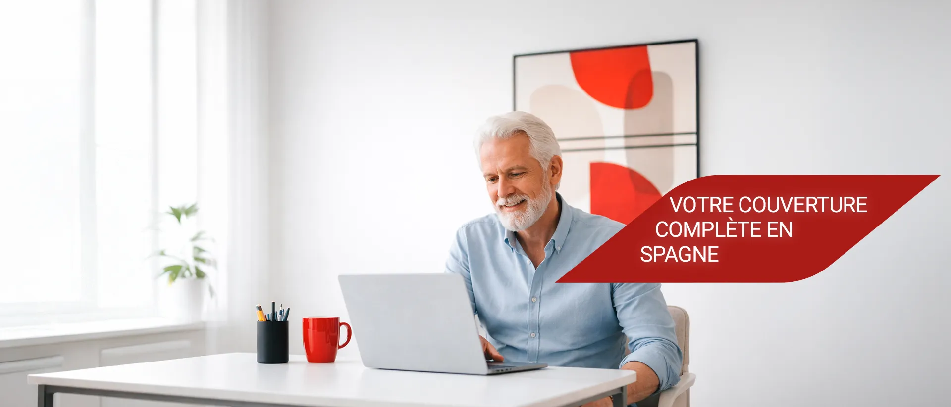 Man in front of the computer