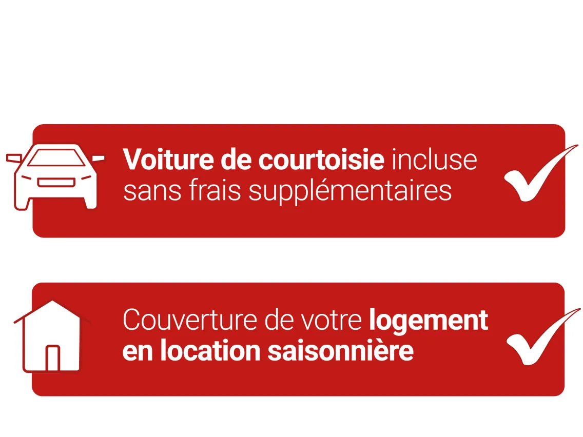 Garanties incluses dans votre assurance