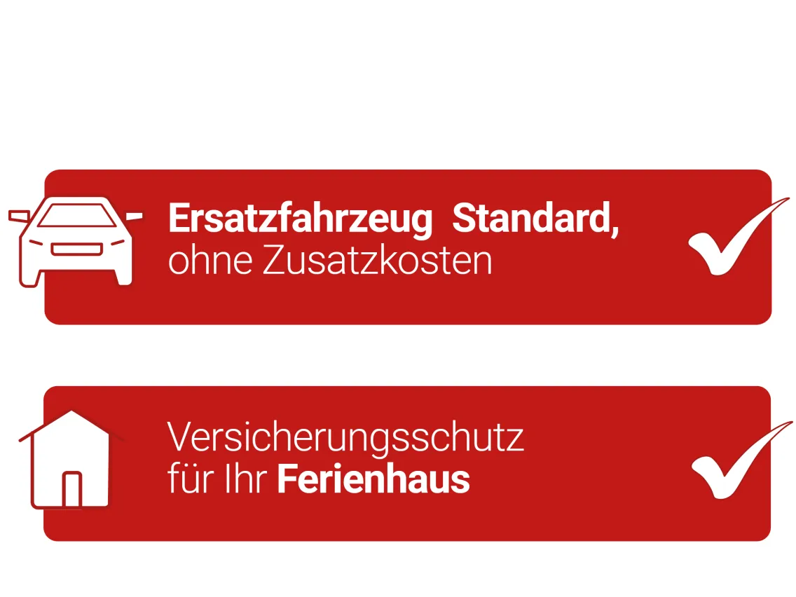 Leistungen, die in Ihrer Versicherung enthalten sind