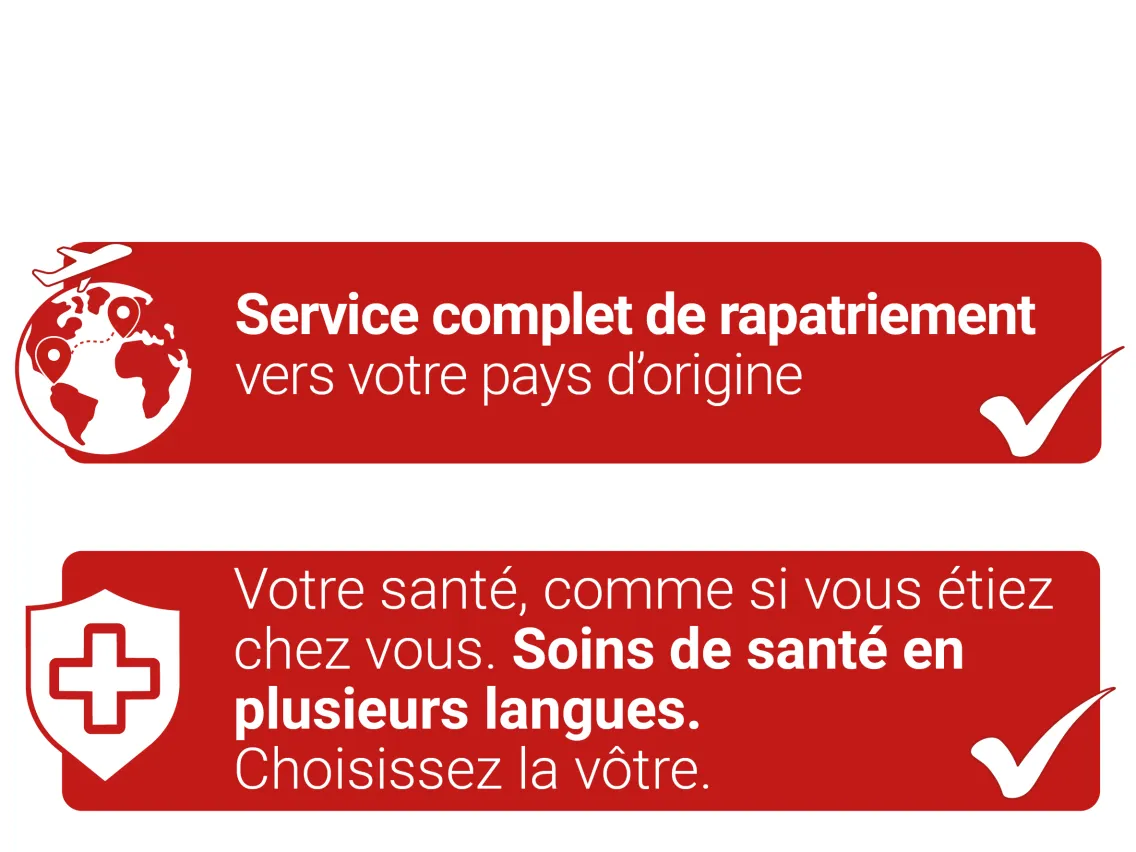 Rapatriement complet et soins médicaux